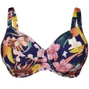 Rosa Faia Tropical Sunset Bikini Top Blå m blomster H 40 Dame