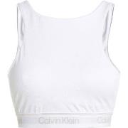 Calvin Klein BH Sport Cutout Medium Impact Sports Bra Hvit polyester S...