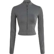 Calvin Klein Sport Seamless Zip Up Jacket Grønn polyamid Medium Dame