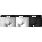 Calvin Klein 3P CK96 Cotton Trunks Svart/Hvit bomull Medium Herre