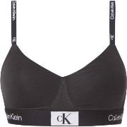 Calvin Klein BH CK96 String Bralette Svart bomull Medium Dame