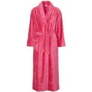 Damella Modal Terry Robe Rosa Small Dame