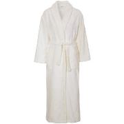 Damella Modal Terry Robe Hvit X-Large Dame