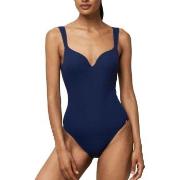 Triumph Summer Glow OWP Padded Swimsuit Marine C 44 Dame