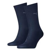 Puma Strømper 2P Classic Socks Marine Str 47/49 Herre