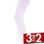 Decoy 60 Den 3D Microfiber Capri Leggings Hvit polyamid XX-Large Dame