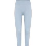 Decoy Seamless Capri Leggins Blå S/M Dame