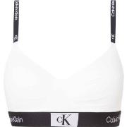 Calvin Klein BH CK96 String Bralette Hvit bomull Small Dame