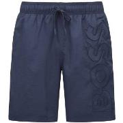 BOSS Badebukser Whale Swimshorts Blå polyamid Small Herre