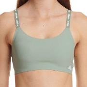 adidas BH BOS Micro Cut Free Scoop Lounge Bra Oliven X-Large Dame