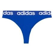 adidas Truser Smart Cotton Solid Thong Jeansblå bomull Large Dame