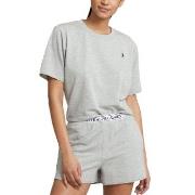 Polo Ralph Lauren Short Sleeve Shirt And Short Set Grå Small Dame