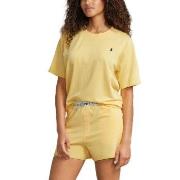 Polo Ralph Lauren Short Sleeve Shirt And Short Set Gul Large Dame