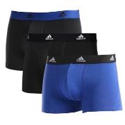 adidas 3P Active Flex Cotton Trunk Blå bomull Large Herre