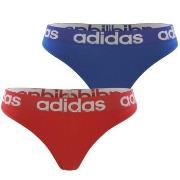 adidas Truser 2P Underwear Brazilian Thong Blå/Rød bomull Medium Dame