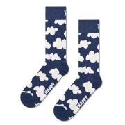 Happy Sock Cloudy Navy Sock Strømper Marine Str 41/46