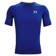 Under Armour HeatGear SS Compression Shirt Blå Large Herre