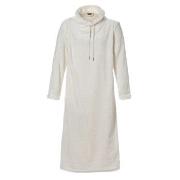 Trofe Braid Dress Fleece Benhvit polyester Medium Dame