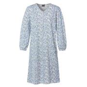 Trofe Pretty Long Sleeve Dress Blå Mønster bomull X-Large Dame