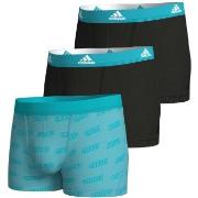 adidas 3P Active Flex Cotton Trunk Turkis Mønster bomull Small Herre