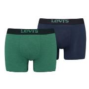 Levis 2P Men Optical Illussion Boxer Brief Grønn Mønster bomull X-Larg...