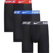 Nike 3P Essentials Micro Boxer Brief Svart/Blå polyester Medium Herre