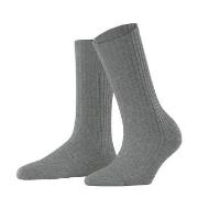 Falke Strømper Women Cosy Wool Boot Socks Gråmelerad Str 35/38 Dame