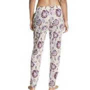 Calida Favourites Elegance Pants Hvit Mønster  bomull X-Small Dame