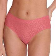 Sloggi Truser ZERO Feel Lace 2.0 High Waist Brief Rosa X-Small Dame