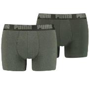 Puma 2P Basic Boxer Grønn bomull XX-Large Herre