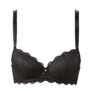 Trofe Julia Lace Padded Bra BH Svart polyamid A 70 Dame