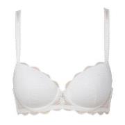 Trofe Julia Lace Padded Bra BH Hvit polyamid A 70 Dame