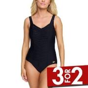Damella 32212 Swimsuit Prothesis Pockets Svart 36 Dame