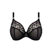 Elomi BH Namrah Underwire Bandless Plunge Bra Svart O 85 Dame