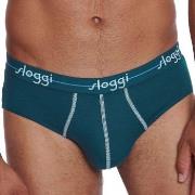 Sloggi 2P For Men Start Midi Blå/Lysblå bomull X-Large Herre
