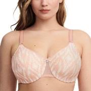 Chantelle BH C Magnifique Underwired Bra Hvit/Rosa F 75 Dame