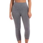 Magic Lounge Cropped Legging Grå polyamid Large Dame