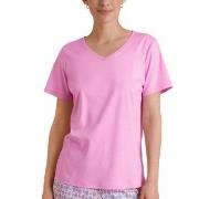 Calida Favourites Space Shirt Short Sleeve Rosa bomull Medium Dame
