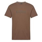 BOSS T Shirt RN Brun bomull X-Large Herre