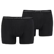 Levis 2P Tencel Boxer Brief Svart lyocell Small Herre