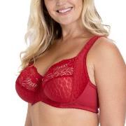 Miss Mary Jacquard And Lace Underwire Bra BH Rød B 90 Dame