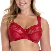 Miss Mary Jacquard And Lace Underwire Bra BH Rød D 100 Dame