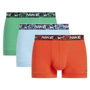 Nike 3P Everyday Essentials Cotton Stretch Trunk Oransje bomull Small ...