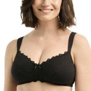 Sans Complexe BH Ava Post Surgical Non Wire Bra Svart bomull C 85 Dame