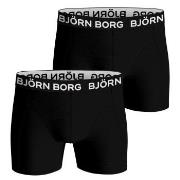 Bjorn Borg Bamboo Cotton Blend Boxer 2P Svart X-Large Herre