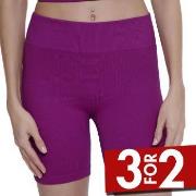 Sloggi EVER Infused MultiVitamin Cyclist Shorts Fuchsia Large Dame