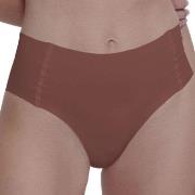 Sloggi Truser ZERO Feel 2 0 High Waist Brief Mørkbrun  X-Large Dame