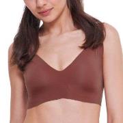 Sloggi BH Zero Feel 2 0 Soft Bra Mørkbrun  S+ Dame
