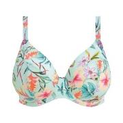 Elomi Sunshine Cove Underwire Plunge Bikini Top Blå Mønster H 85 Dame