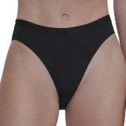 Sloggi Truser 3P GO Casual High Leg Brief Svart bomull Small Dame